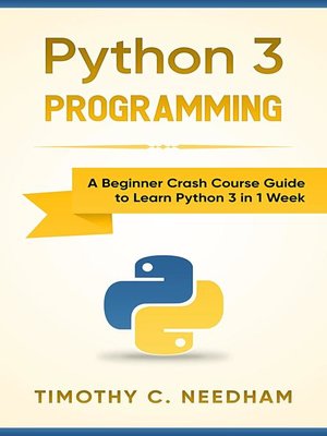 cover image of Python 3 Programming